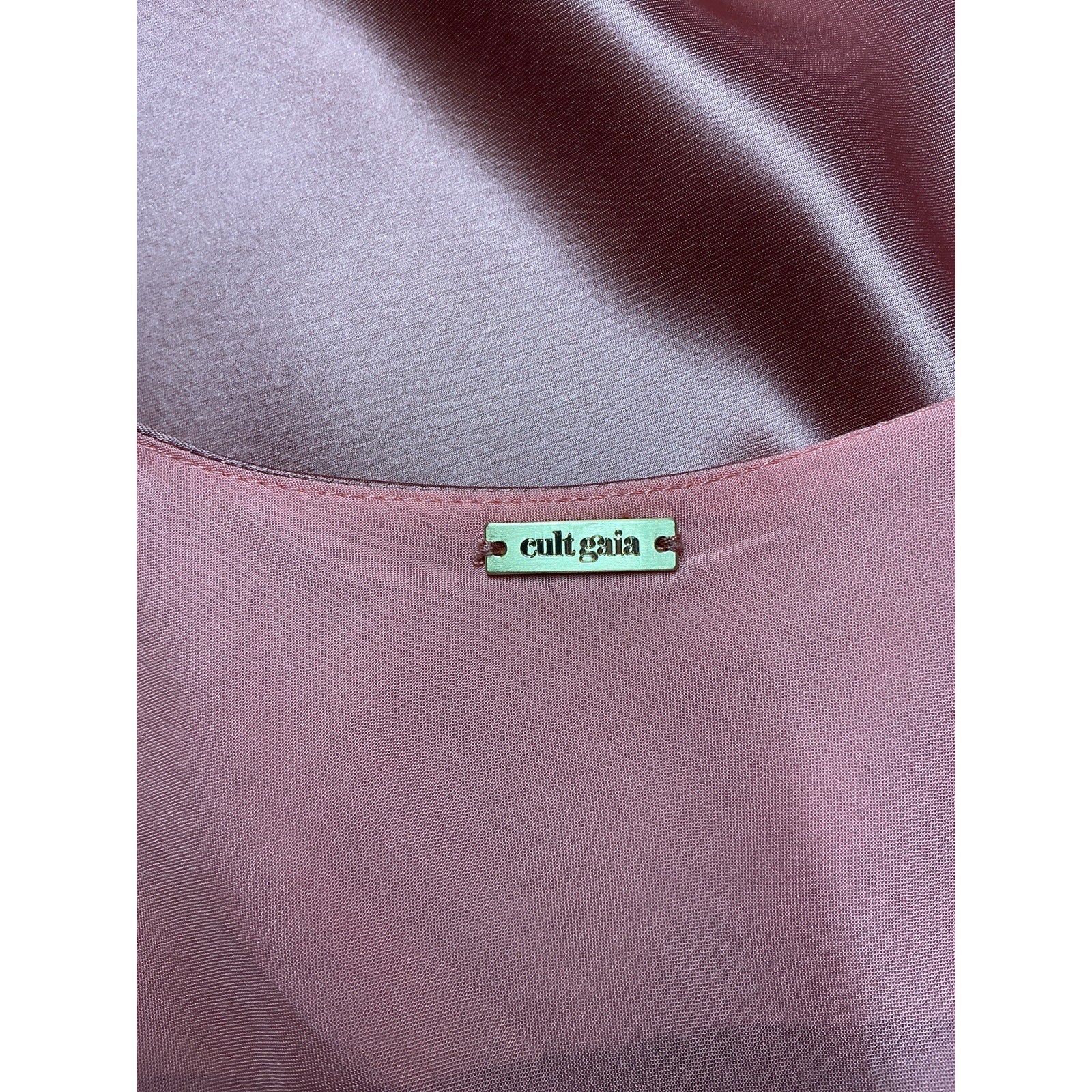 Cult Gaia 'Milla' Pink Acetate Dress Size 0