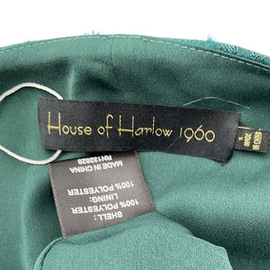 House Of Harlow 1960 Shimmering Green Sumner Dress Size S