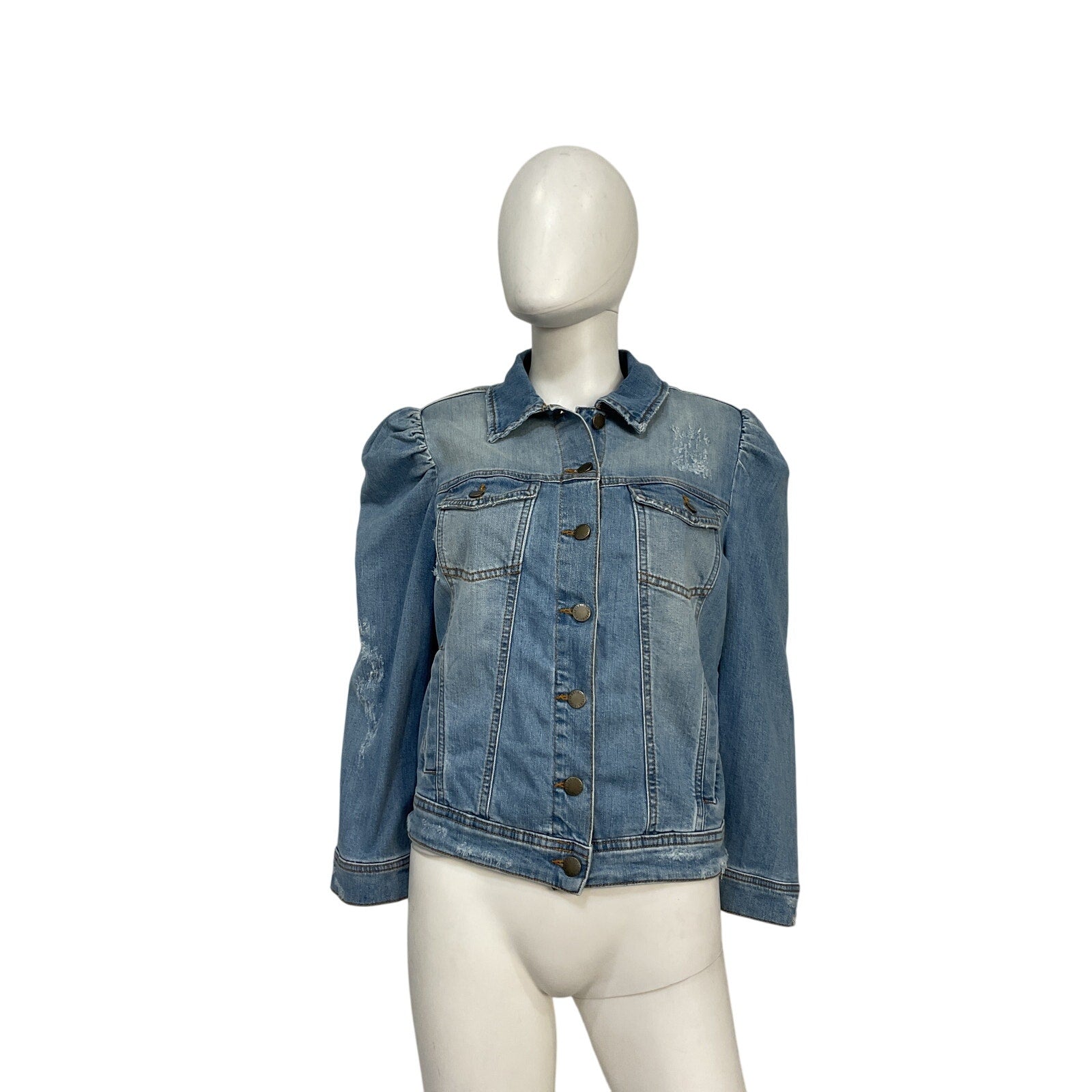 Retrofete 'Ada' Blue Cotton Jacket Size XL - NWT