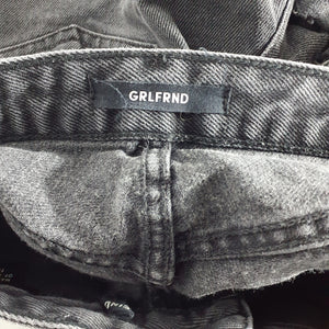 Grlfrnd Distressed Fire & Rain Cindy High Rise Denim Size 24 Shorts