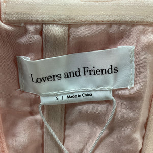 Lovers And Friends Strapless Baby Pink Romy Mini Dress Size S NWT