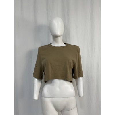 Isabel Marant 'Zaely' Brown Cotton Tee Size XS