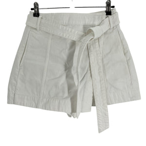 Neiman Marcus Belted White Agee Skort Size 2