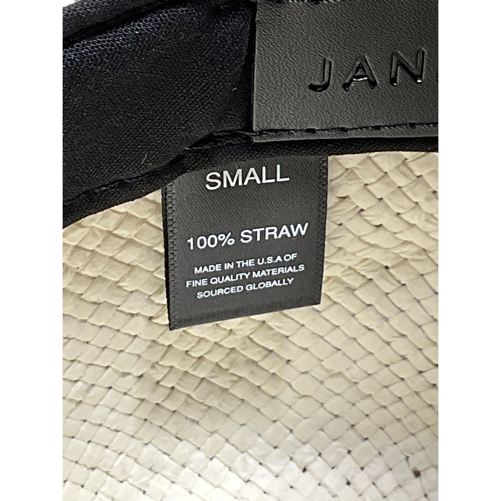 Janessa Leone 'Zoe' Tan Packable Straw Hat Size S
