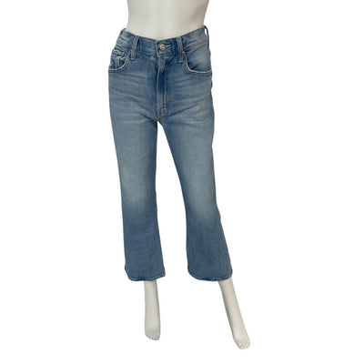 Mother Classic Dont Be A Square The Scooter Ankle Denim Jeans Size 25