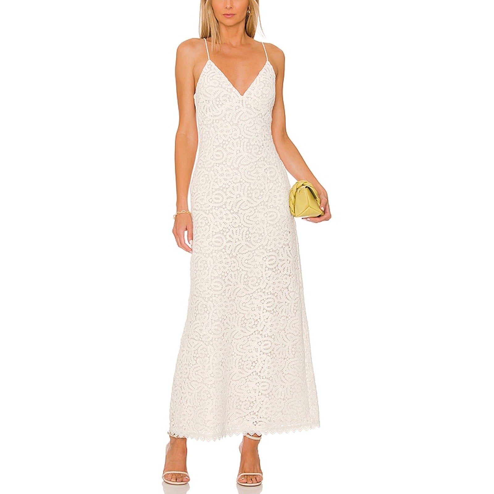 House Of Harlow 1960 X Revolve 'Luisia' White Maxi Dress Size M