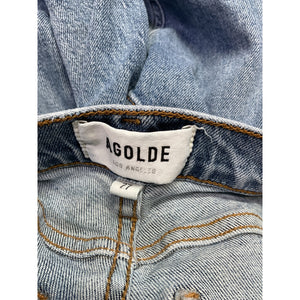 Agolde 'Nico' Blue High Rise Slim Denim Jean Size 27