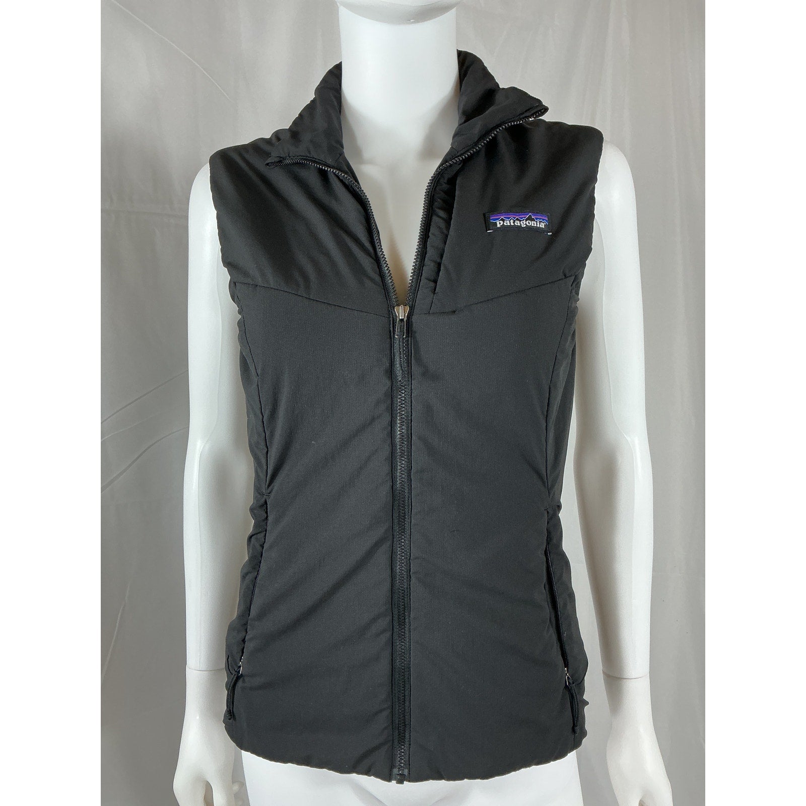 Patagonia Nano-Air Black Polyester Vest Size XS