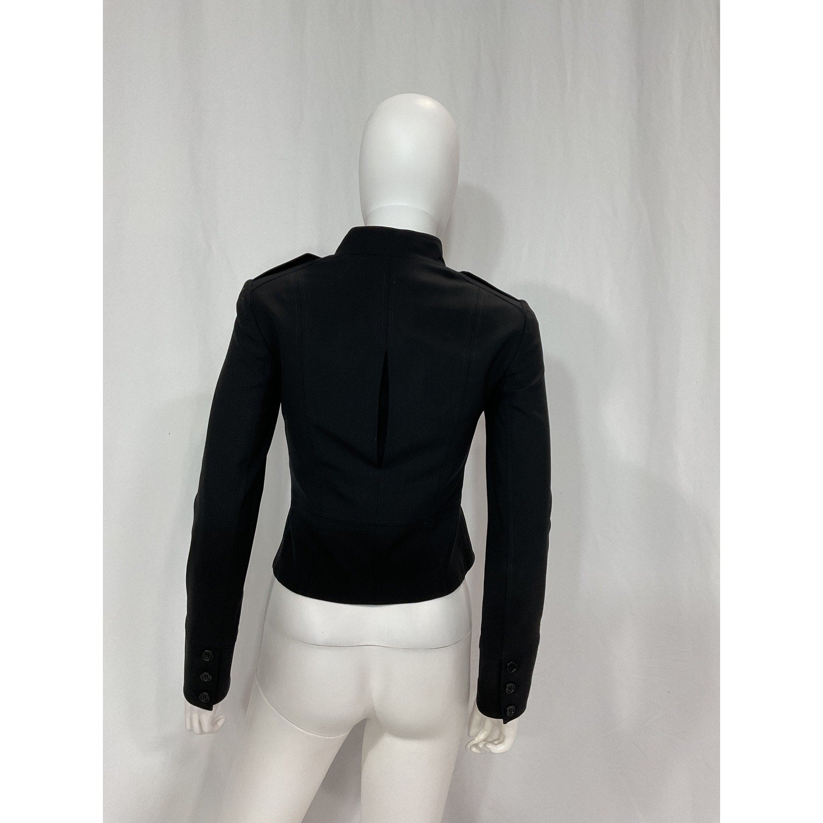 Theory Denim Black Jacket Size 0