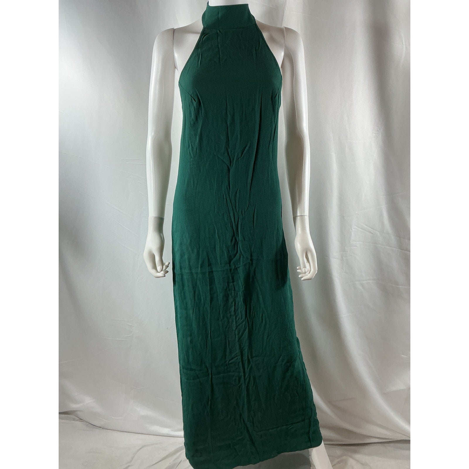 Reformation 'Filippa' Green Viscose Dress Size 6
