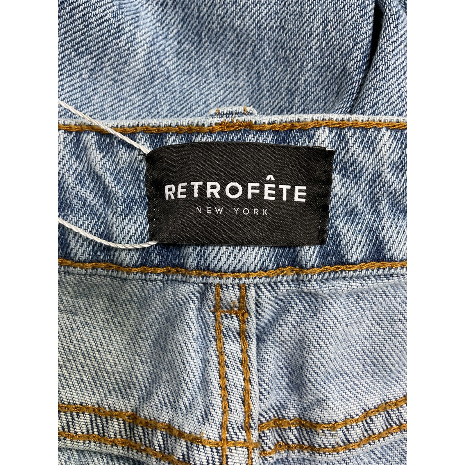 Retrofete 'Luca' Blue Cotton Jean Size 28