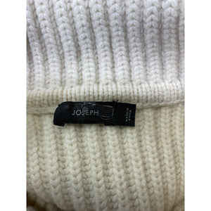 Joseph 'Relaxed' White Wool Turtleneck Sweater Size M