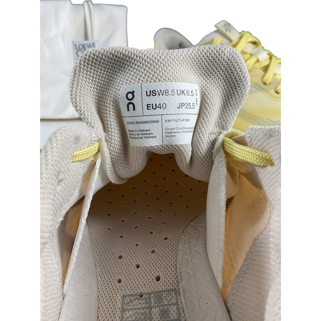 Loewe + 'On Cloudventure' Yellow Mesh 2.0 Rubber-Trimmed Paneled Recycled-Mesh Sneakers Size 8.5