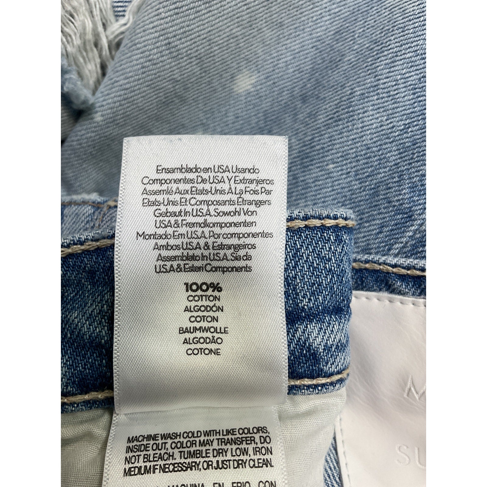 Mother 'The Spitfire' Blue Sneak Size 28