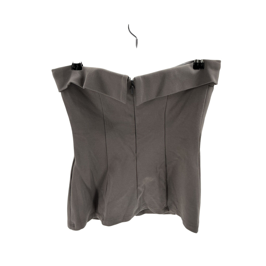 Lpa 'Santino' Grey Rayon Tube Top Size S