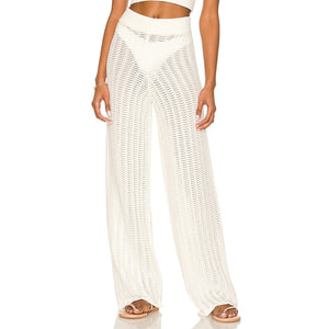 Tularosa 'Maeve' Ivory Cotton Knit Pant Size M