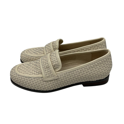 Matisse Woven Beige Ned Loafers Size 7.5