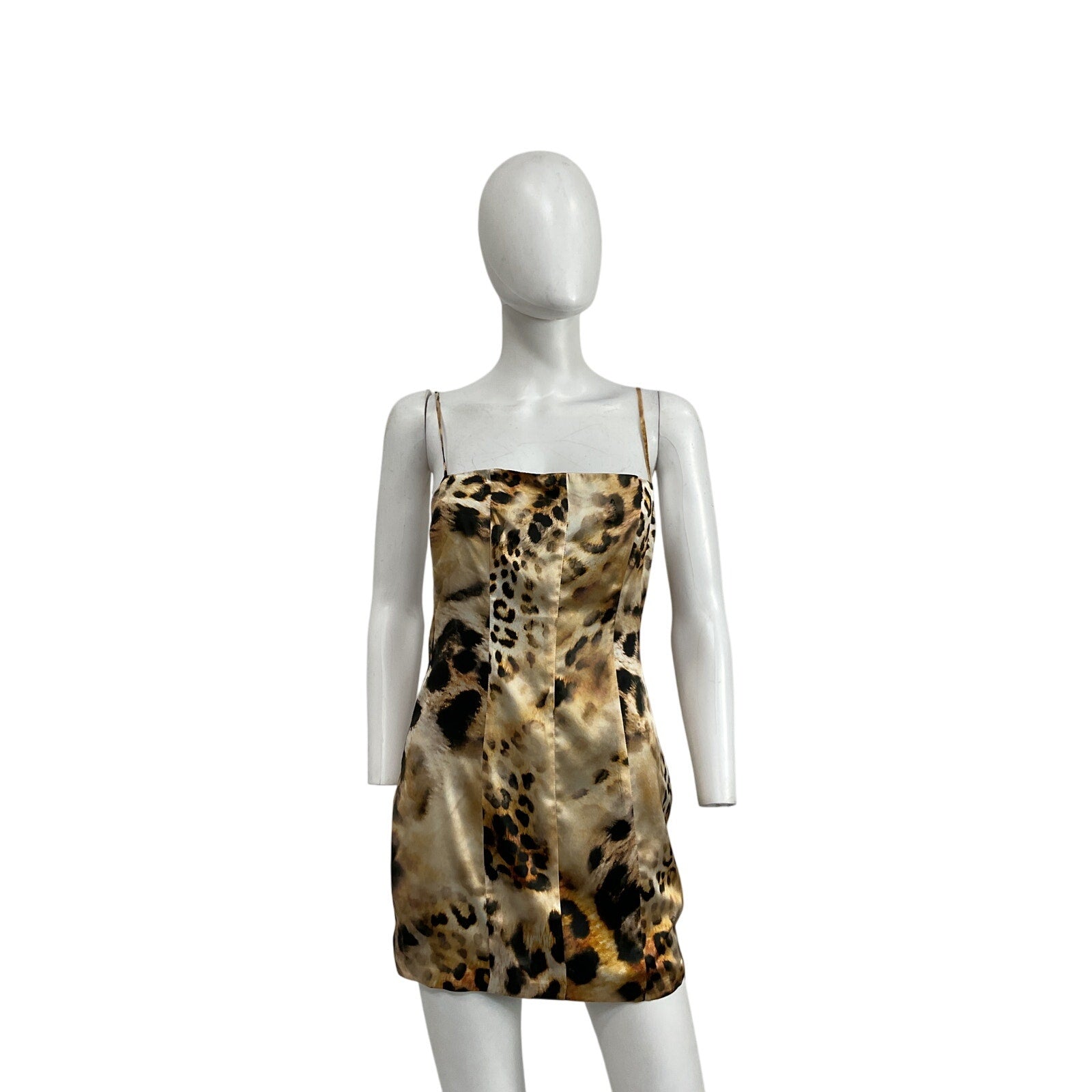 Retrofete 'Janessa' Brown Silk Dress Size XS