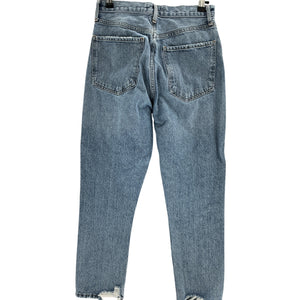 Agolde Vintage Blue 90s Mid Rise Loose Hooked Denim Jeans Size 27