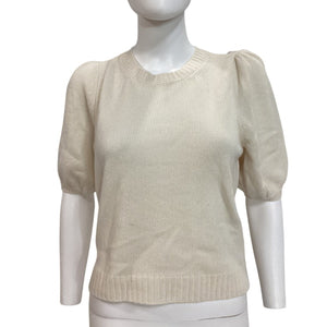 Paige Cozy Ivory Lucerne Sweater Size S NWT
