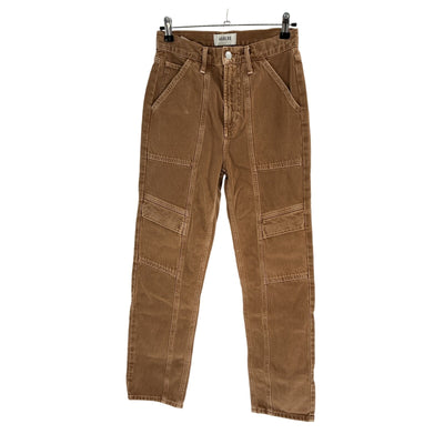 Agolde Utility Coffee Cooper Cargo Pants Size 24