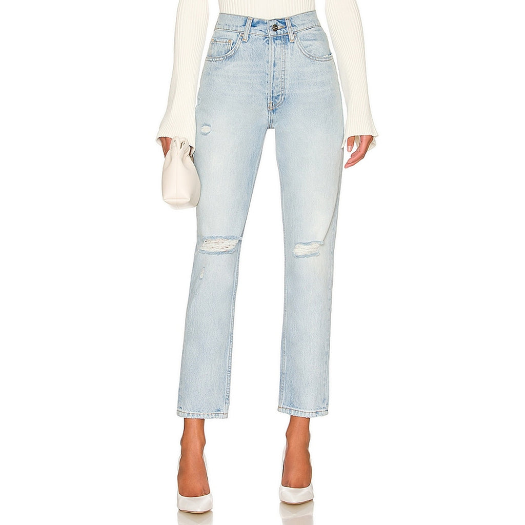 Anine Bing 'Sonya' Blue Cotton Denim Jean Size 26
