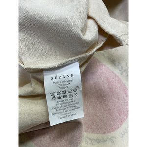 Sézane Graphic Beige Mon Amour Tote Bag