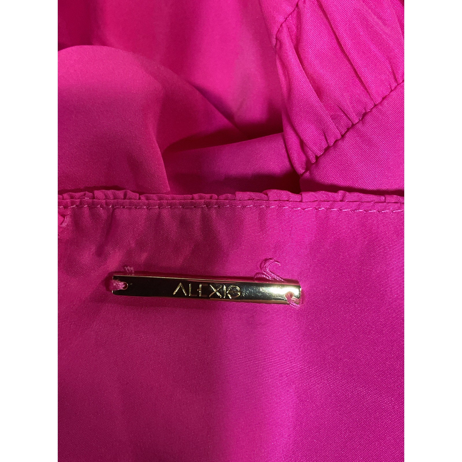 Alexis 'Bertana' Pink Mini Dress Size M
