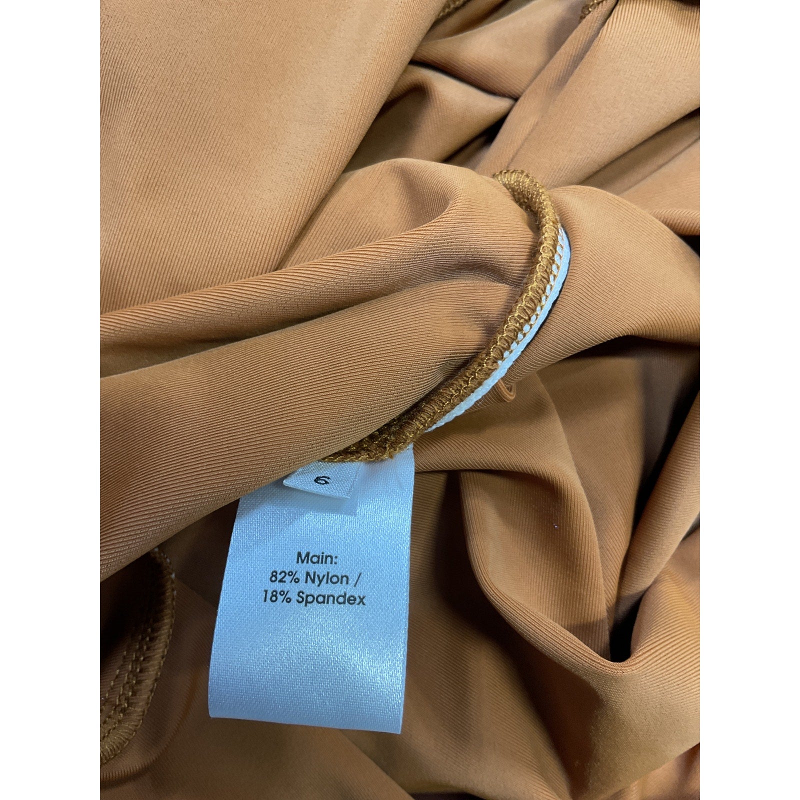 Alex Perry 'Patton' Brown Ruched Mini Skirt Size 2