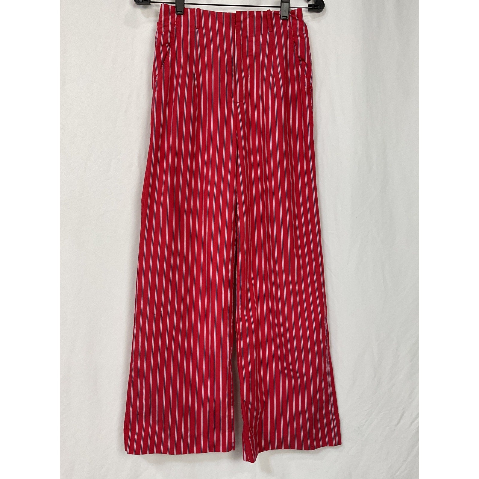 Line & Dot 'Claudine' Red Cotton Pants Size XS