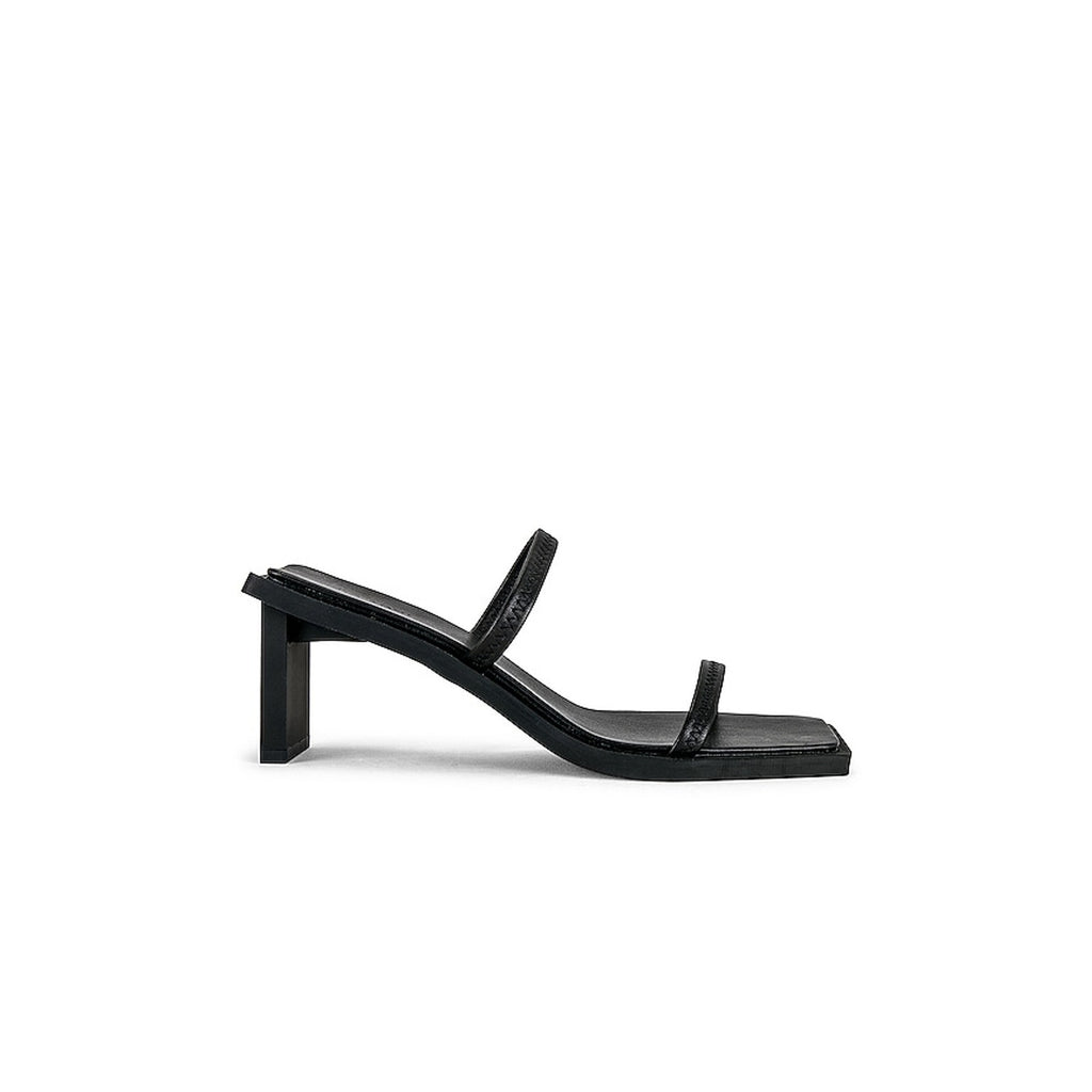 St. Agni 'Fine' Black Strap Heel Size 40