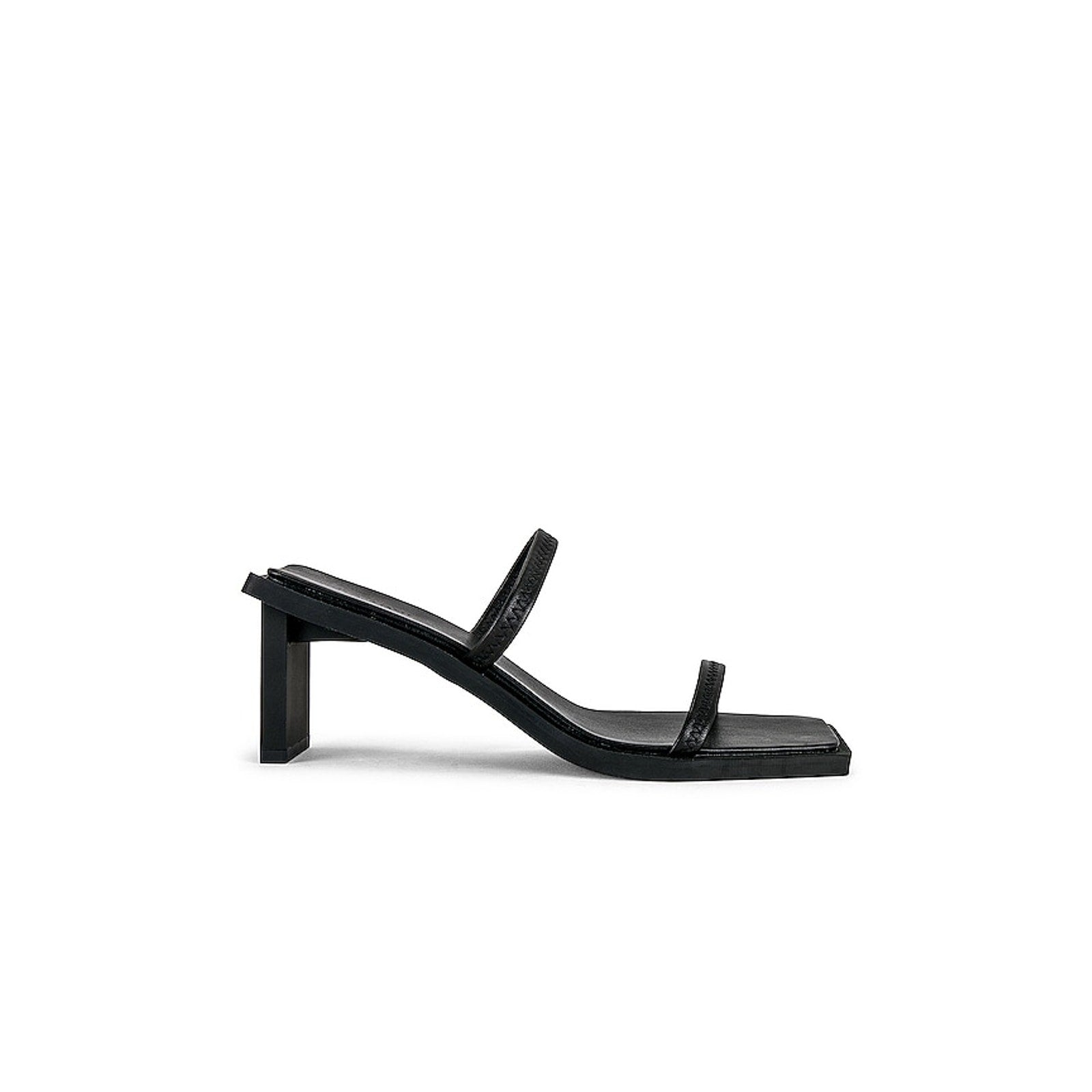 St. Agni 'Fine' Black Strap Heel Size 40