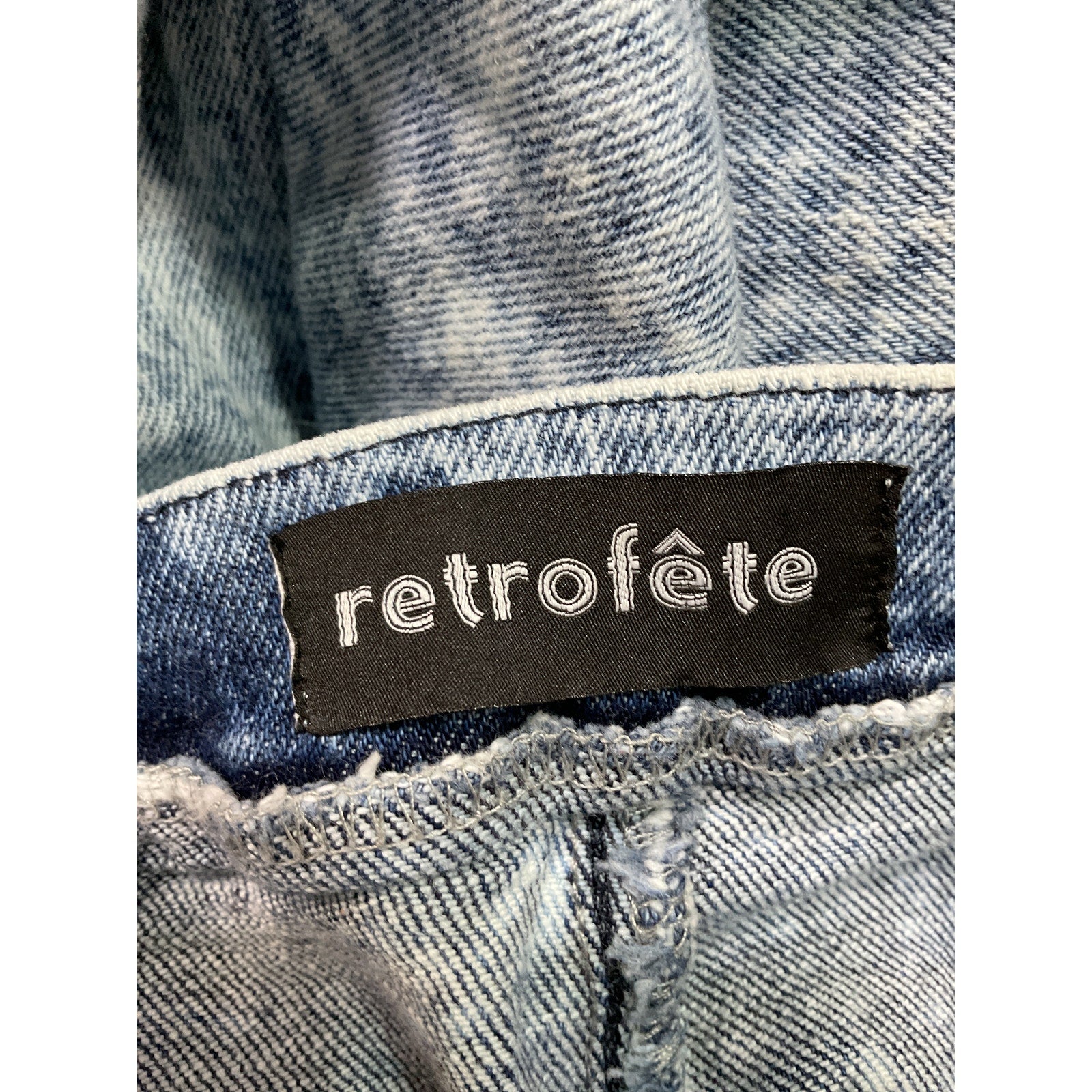 Retrofete 'Myla' Blue Pant Size 24