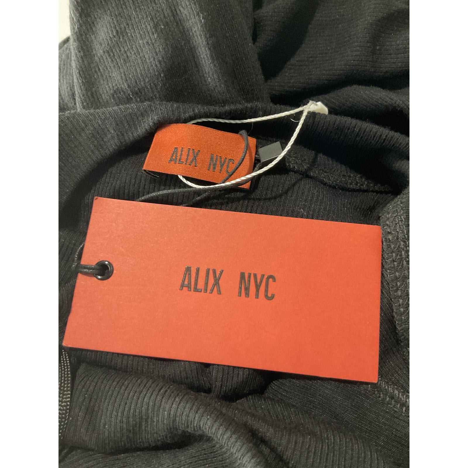 Alix Nyc 'Alcott' Black Elastane Dress Size S - NWT