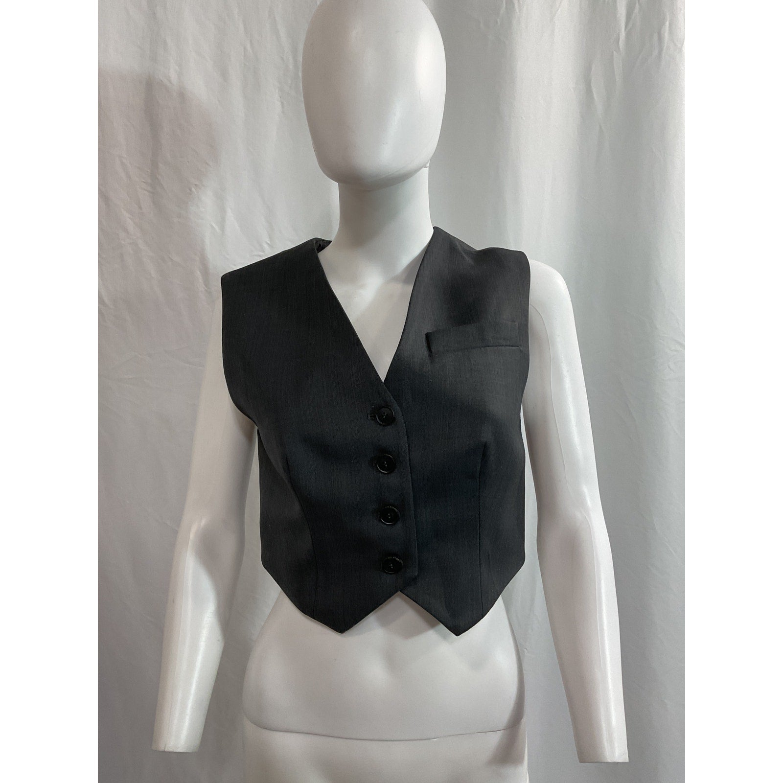 Camilla And Marc 'Atlanta' Black Vest Size S