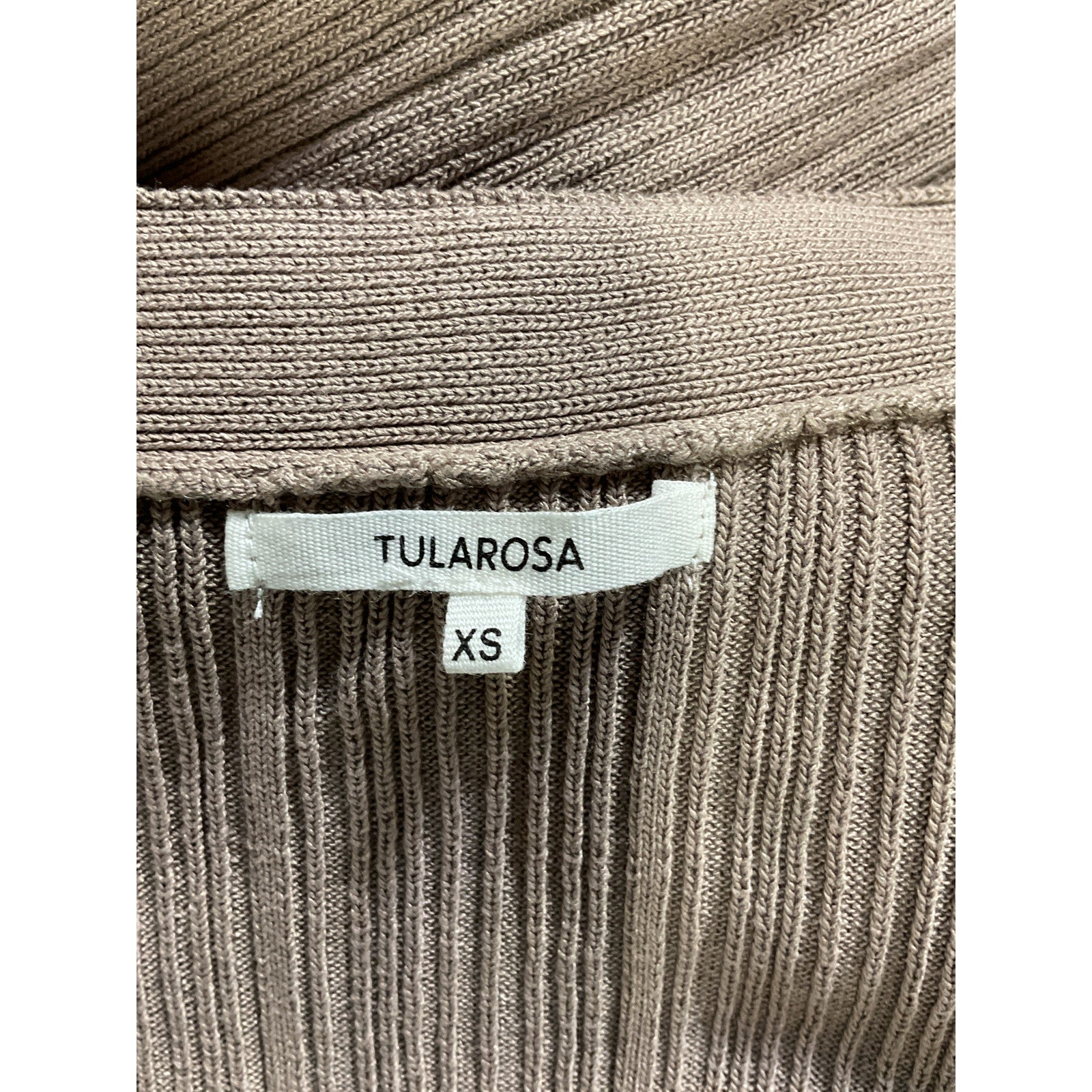 Tularosa 'Variegated' Tan Rib Cardi Size XS
