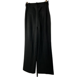 Favorite Daughter Pleated Black Petite Trousers Size 0