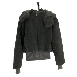 Alo Yoga Cozy Black Foxy Sherpa Jacket Size S