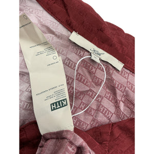 Kith 'Elena' Red Ii Ombre Monogram Shirt Size M