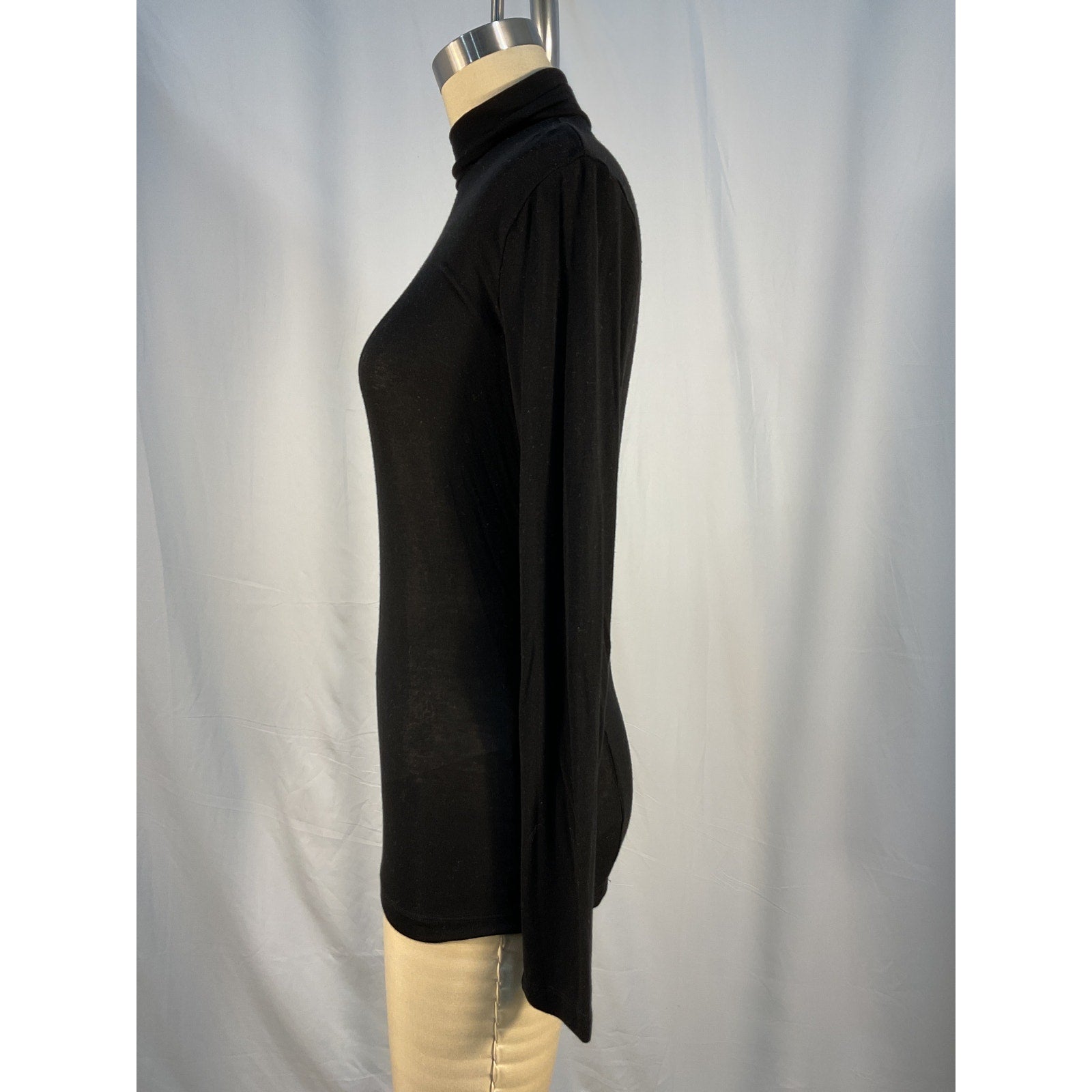 Agolde 'Pascale' Black Turtleneck Size S