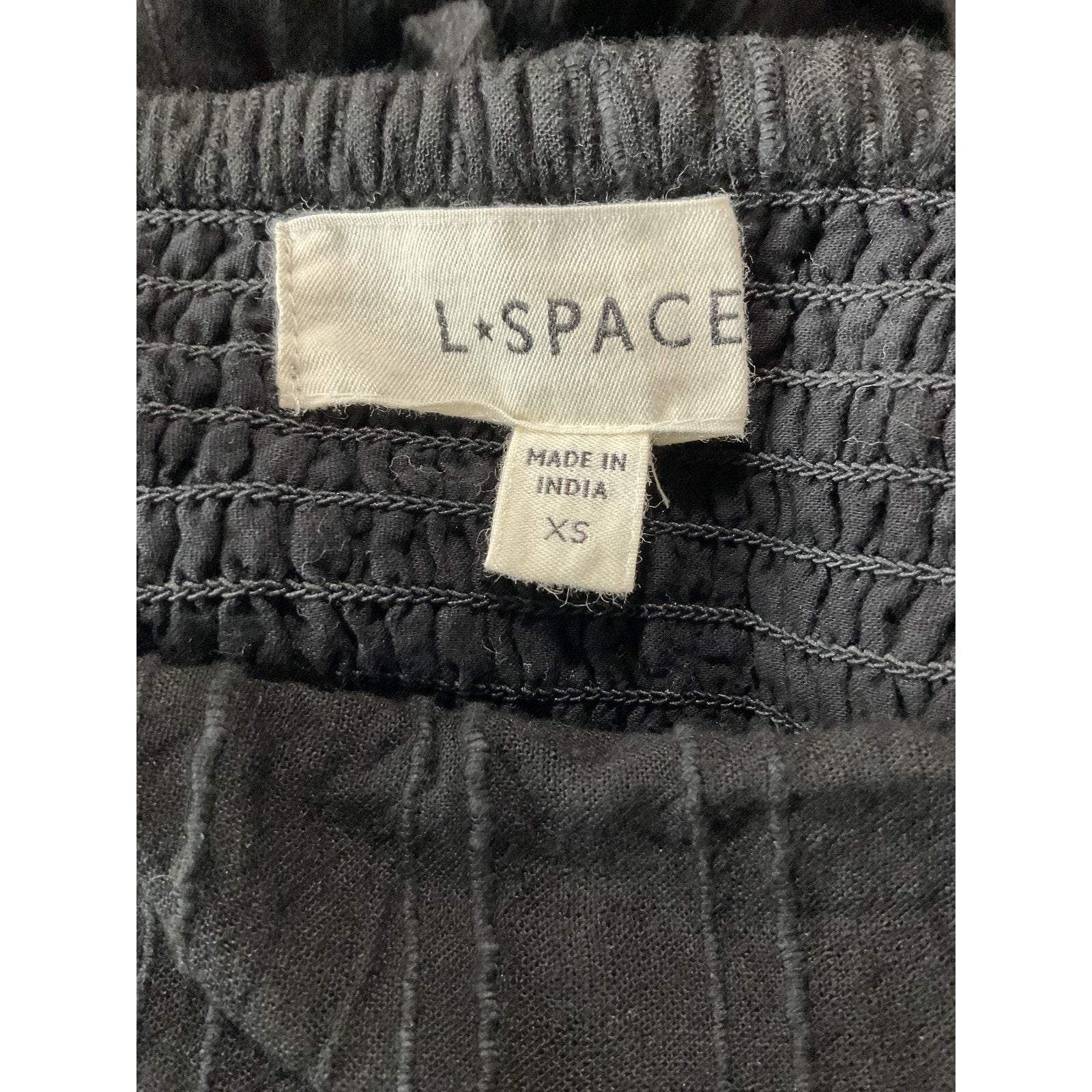 Lspace x Revolve 'Zuri' Black Viscose Dress Size XS