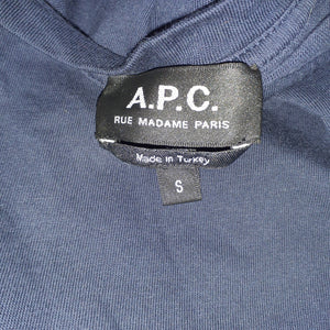 A.P.C. Classic Navy Jimmy T-Shirt Size S