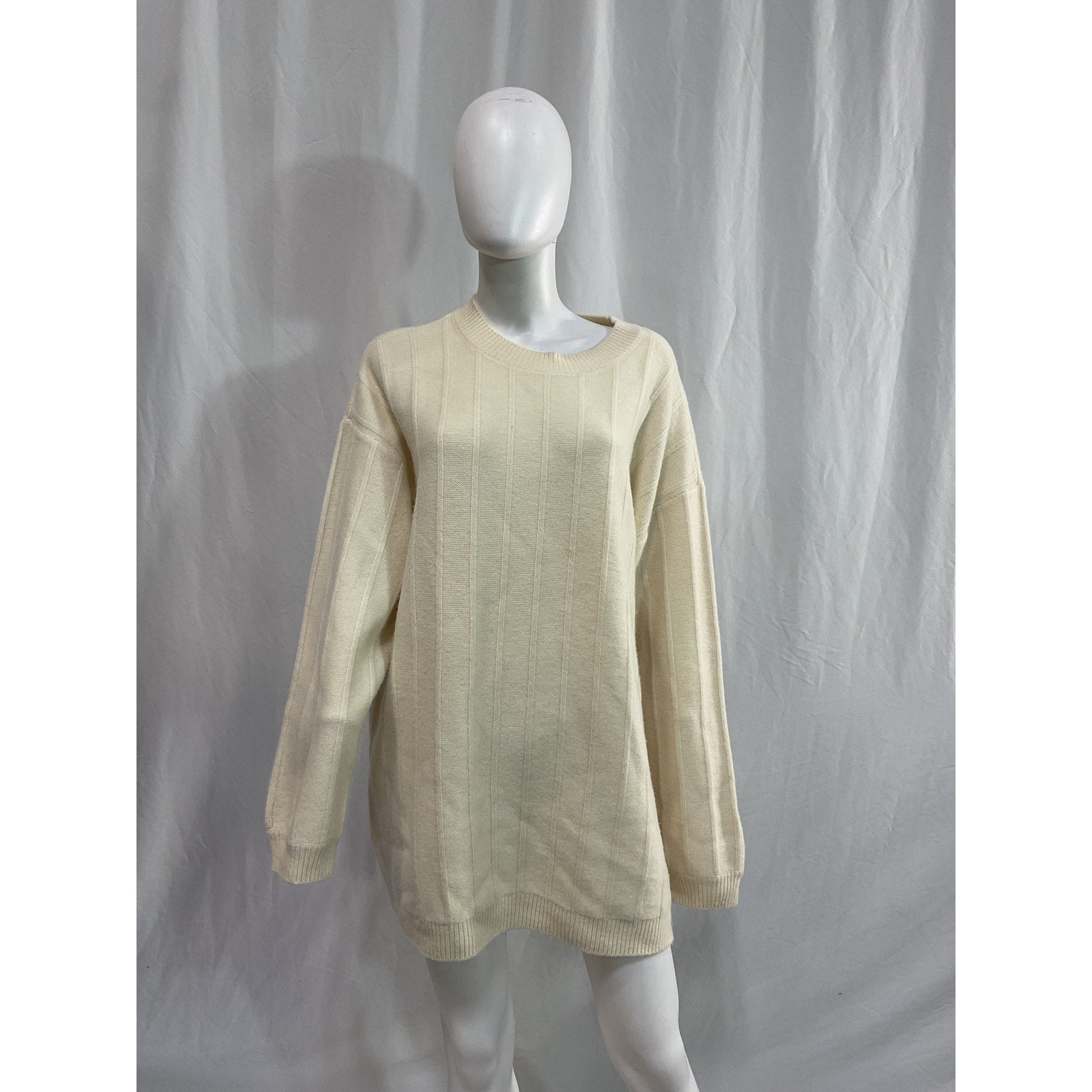 Reformation 'Harriet' White Regenerative Wool Mini Dress Size M