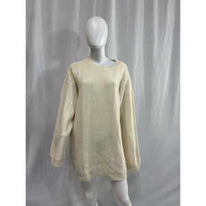 Reformation 'Harriet' White Regenerative Wool Mini Dress Size M