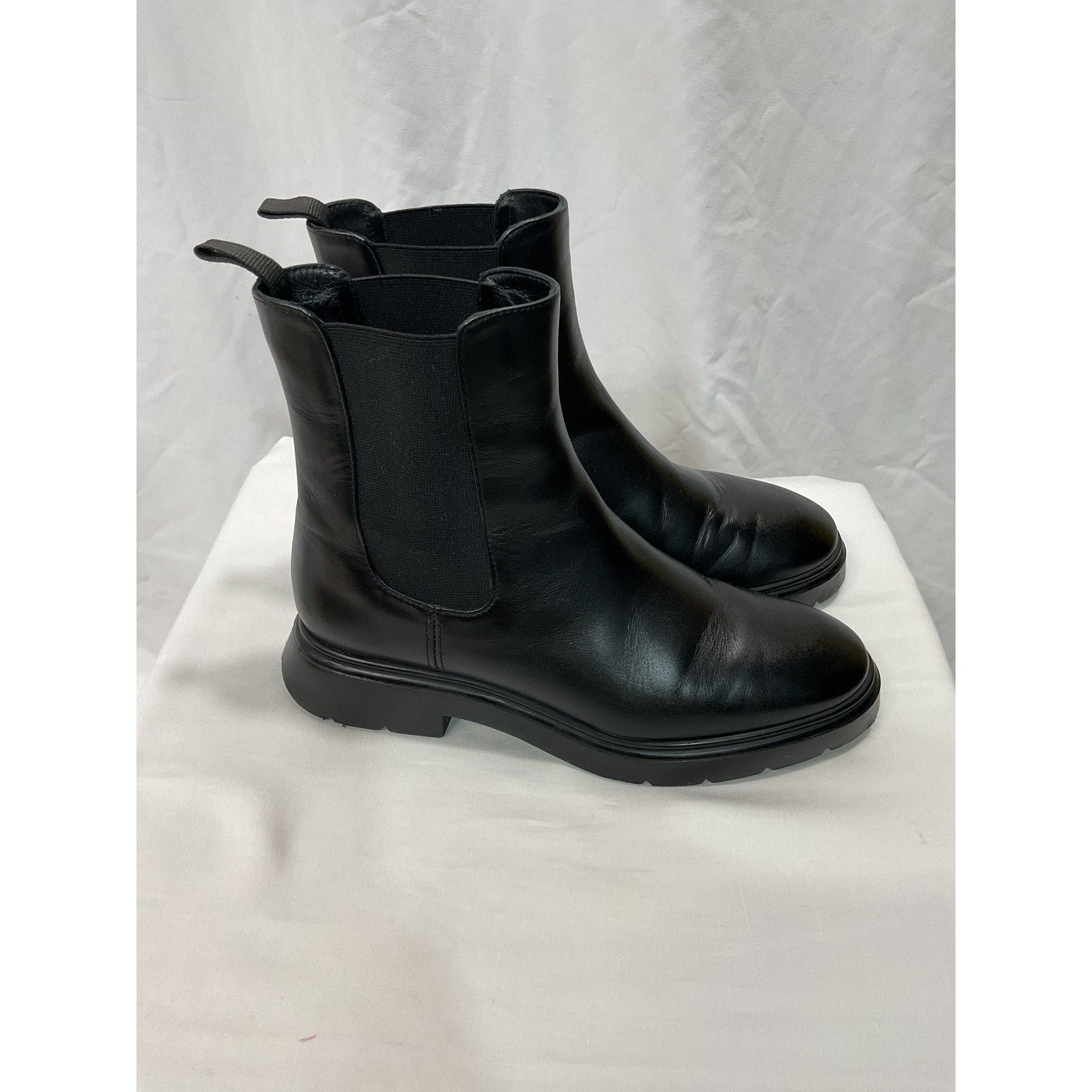 Stuart Weitzman 'Mckenzee Chels' Black Boot Size 5.5
