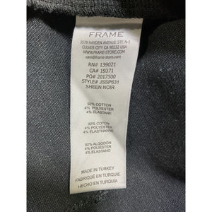 Frame Stretch Black Jetset Flare Denim Jeans Size 1