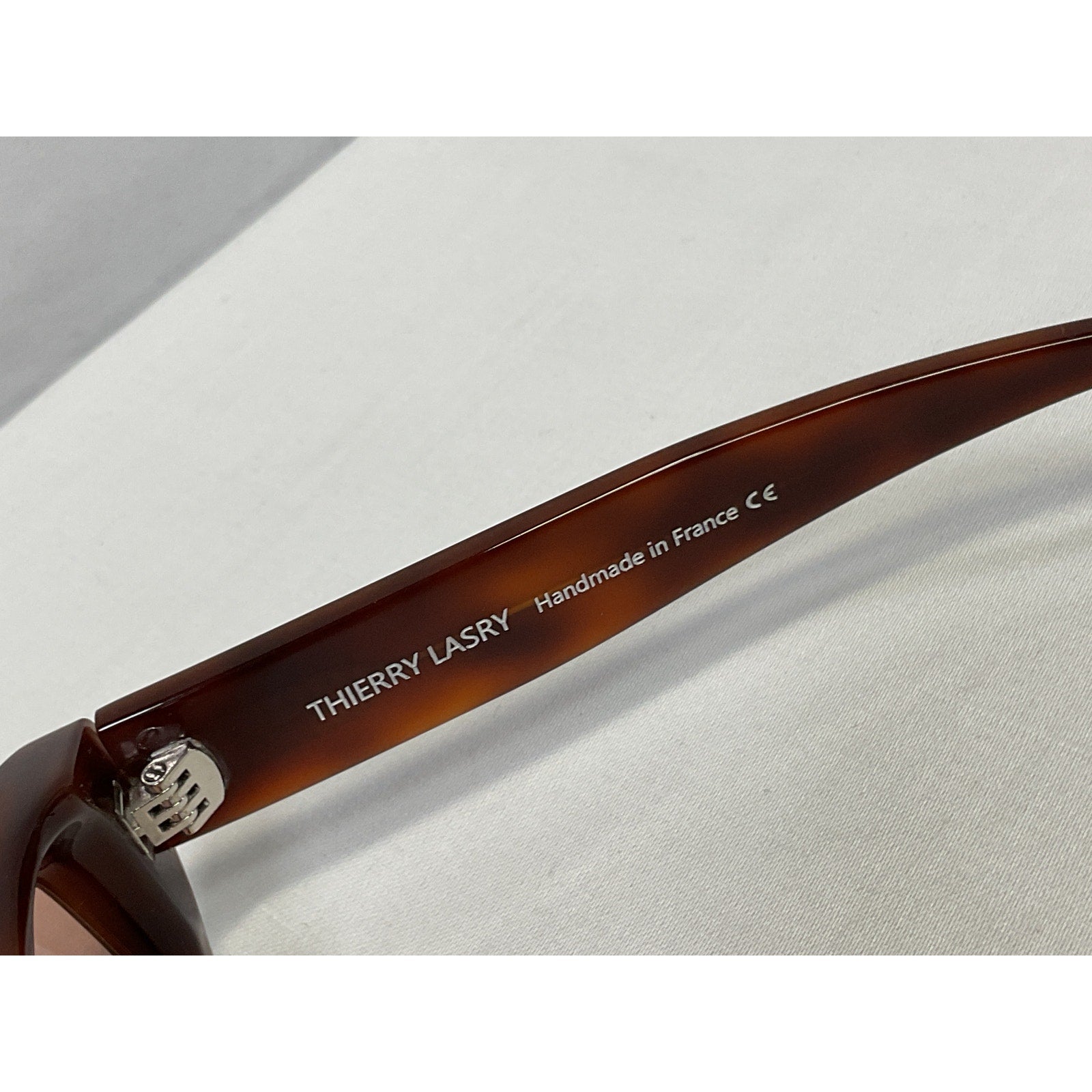 Thierry Lasry 'Victimy' Pink Lens Tortise Shell Frame Sunglasses Size OS