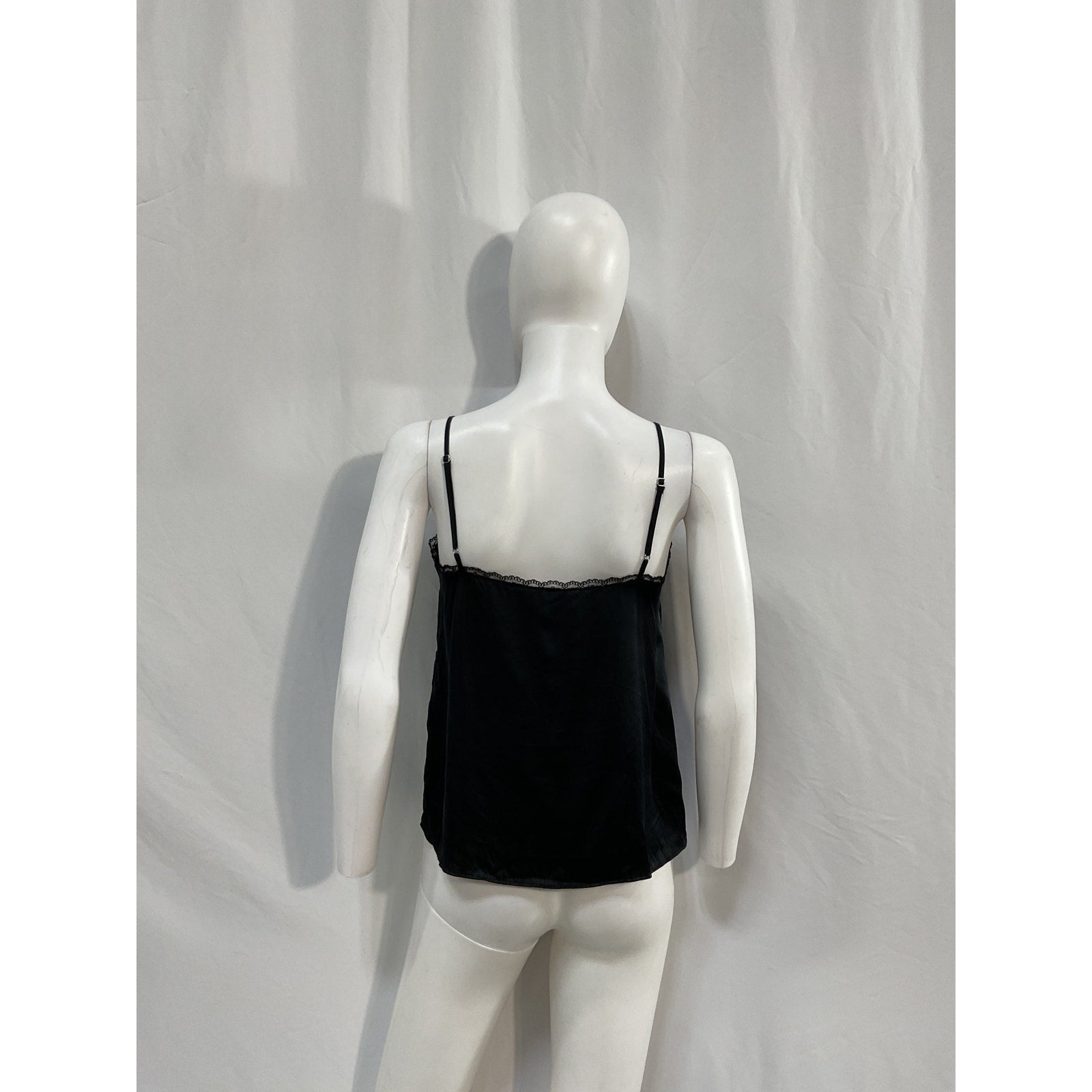 Cami Nyc 'Fancesca' Black Silk Cami Top Size XS