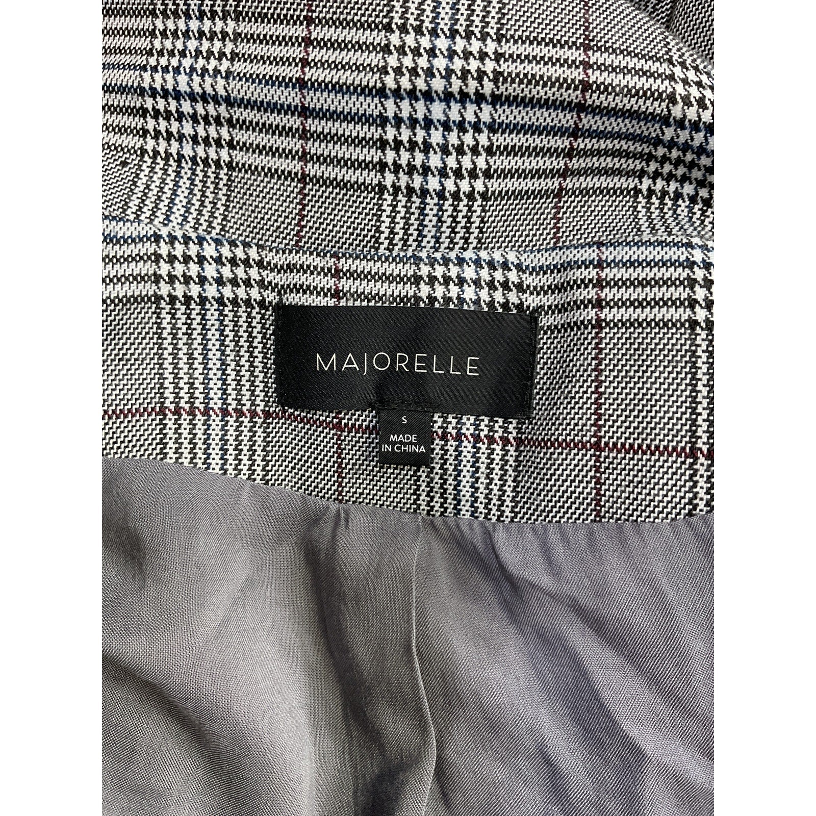 Majorelle 'Rhea' Grey Blazer Size S
