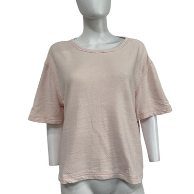 Favorite Daughter Relaxed Pink After Work Crop Top Size XL